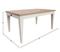 Parker House - Americana Modern 7 Piece Dining Table Set - DAME#60RECT-COT-7SET - GreatFurnitureDeal