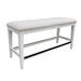 Parker House - Americana Modern 6 Piece 72 in. Island Counter-Height Table Set - DAME#72CH-2-COT-6SET - GreatFurnitureDeal