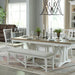 Parker House - Americana Modern 6 Piece 72 in. Island Counter-Height Table Set - DAME#72CH-2-COT-6SET - GreatFurnitureDeal