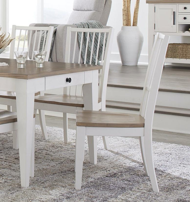 Parker House - Americana Modern Dining Chair Spindle Back Set Of 2 - DAME#2018-COT - GreatFurnitureDeal