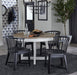 Parker House - Americana Modern Dining Chair Barrel Set Of 2 - DAME#2118-BLK - GreatFurnitureDeal