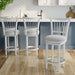 Parker House - Americana Modern Swivel Barstool Spindle Back (Set of 2) - DAME#2230S-COT - GreatFurnitureDeal