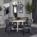 Parker House - Americana Modern 5 Piece 48 in. Round Dining Table Set - DAME#48RND-2218-COT - GreatFurnitureDeal