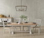 Parker House - Americana Modern Dining Table 88 Inch x 42 Inch Trestle To 112 Inch - DAME#88TRES-2-COT - GreatFurnitureDeal