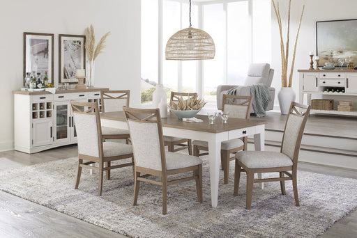 Parker House - Americana Modern 7 Piece Dining Table Set - DAME#60RECT-COT-7SET - GreatFurnitureDeal
