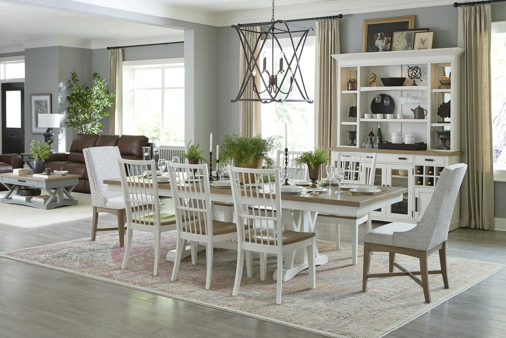 Parker House - Americana Modern 9 Piece Dining Table Set - DAME#88TRES-2-COT-9SET - GreatFurnitureDeal