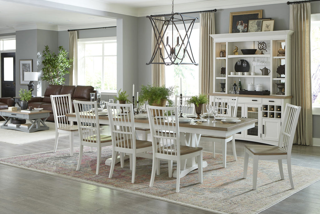 Parker House - Americana Modern 9 Piece Dining Table Set - DAME#88TRES-2-2218-2518-9SET - GreatFurnitureDeal