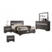 Mariano Furniture - David 5 Piece Eastern King Bedroom Set in Gray - BQ-DAV-EK4N - GreatFurnitureDeal