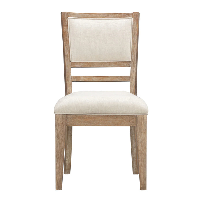 Parker House - Breckenridge Upholstered Dining Chair in Medium Brown (Set of 2) - DBRE-2218 - GreatFurnitureDeal