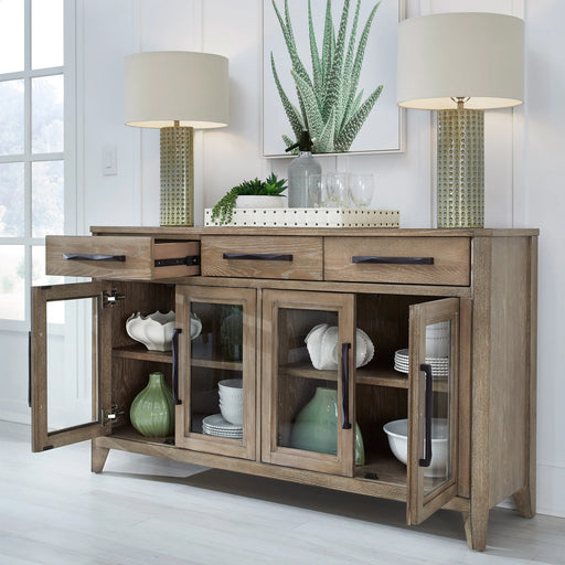 Parker House - Breckenridge Dining Buffet Server in Medium Brown - DBRE-64SB - GreatFurnitureDeal