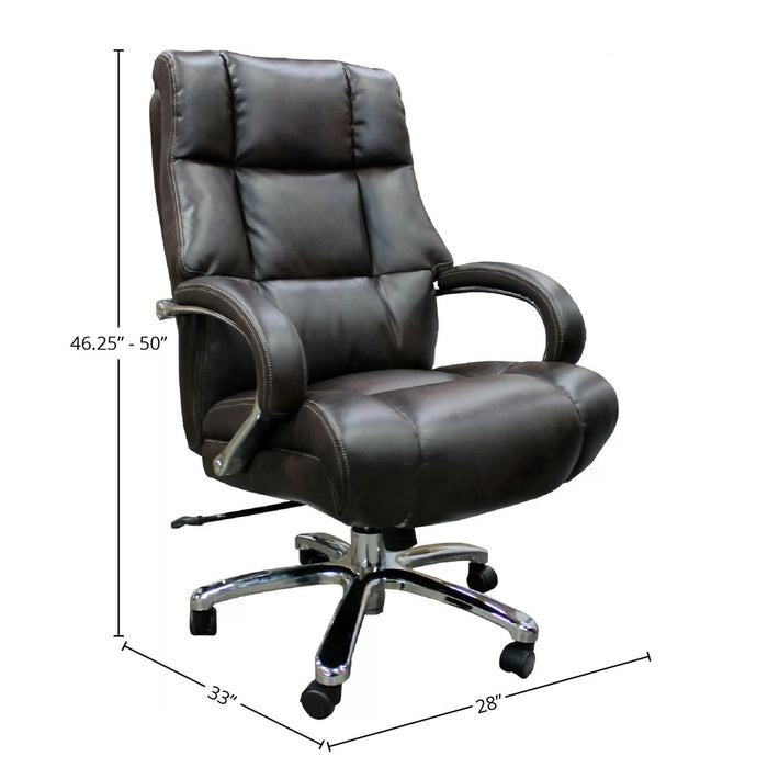 Parker Living - Fabric Heavy Duty Desk Chair in Cafe - DC#300HD-CAF - GreatFurnitureDeal