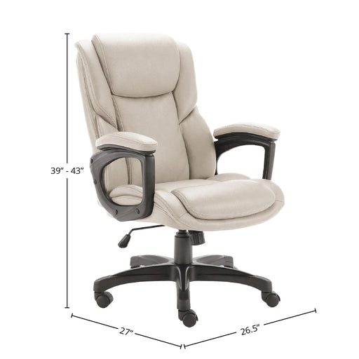 Parker Living - Fabric Desk Chair in Grand Slam Ivory - DC#316-GSI - GreatFurnitureDeal