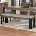 Parker House - Cedar Fork Dining Bench in Smoked Arabica - DCED#1218-SMA - GreatFurnitureDeal