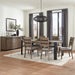 Parker House - Cedar Fork 5 Piece Square Counter Table Set in Smoked Arabica - DCED-5PC-54SQ-2026-SMA - GreatFurnitureDeal