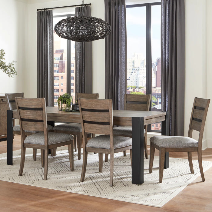 Parker House - Cedar Fork Dining 78 in. Rectangular Dining Table in Smoked Arabica - DCED#78REC-SMA - GreatFurnitureDeal