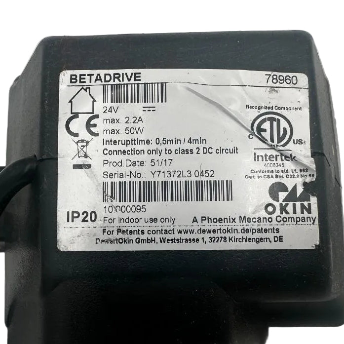 Okin - Replacement La-Z-Boy LZB 10.000095- BETADRIVE 78960