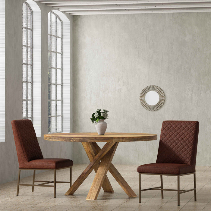 Parker House - Crossings Downtown Dining 60" Round Dining Table in Amber - DDOW#60RND - GreatFurnitureDeal