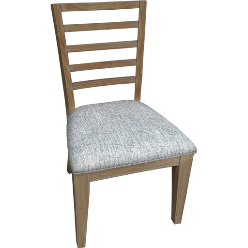 Parker House - Escape Ladder Back Dining Chair in Natural Oak & Beige Fabric (Set of 2) - DESC#2018 - GreatFurnitureDeal