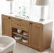 Parker House - Escape 72" Buffet Server in Glazed Natural Oak & Vanilla Bean Stone - DESC#72 - GreatFurnitureDeal