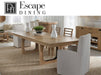 Parker House - Escape 72" Buffet Server in Glazed Natural Oak & Vanilla Bean Stone - DESC#72 - GreatFurnitureDeal
