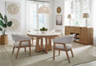 Parker House - Escape 72" Buffet Server in Glazed Natural Oak & Vanilla Bean Stone - DESC#72 - GreatFurnitureDeal