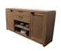 Parker House - Escape 72" Buffet Server in Glazed Natural Oak & Vanilla Bean Stone - DESC#72 - GreatFurnitureDeal