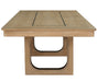 Parker House - Escape 84" Extendable Dining Table in Glazed Natural Oak & Metal - DESC#84REC-2 SET - GreatFurnitureDeal