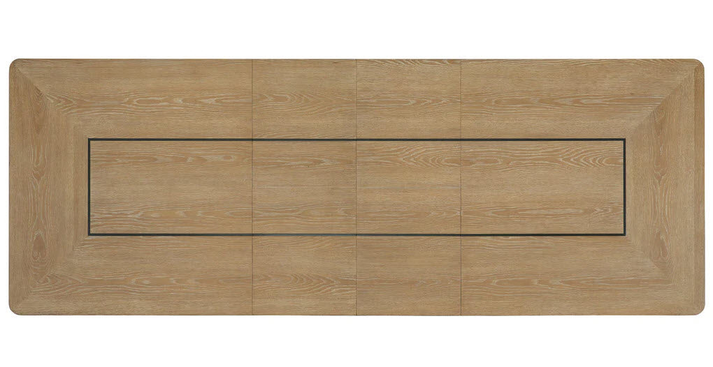 Parker House - Escape 84" Extendable Dining Table in Glazed Natural Oak & Metal - DESC#84REC-2 SET - GreatFurnitureDeal