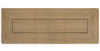 Parker House - Escape 84" Extendable Dining Table in Glazed Natural Oak & Metal - DESC#84REC-2 SET - GreatFurnitureDeal