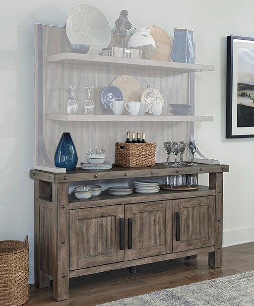 Parker House - Lodge Buffet Server in Siltstone - DLOD#66B - GreatFurnitureDeal
