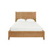 Worlds Away - Winged Headboard And Platform In Radio Weave Wrapped Rattan, Queen Size - DOLLY QUEEN - GreatFurnitureDeal