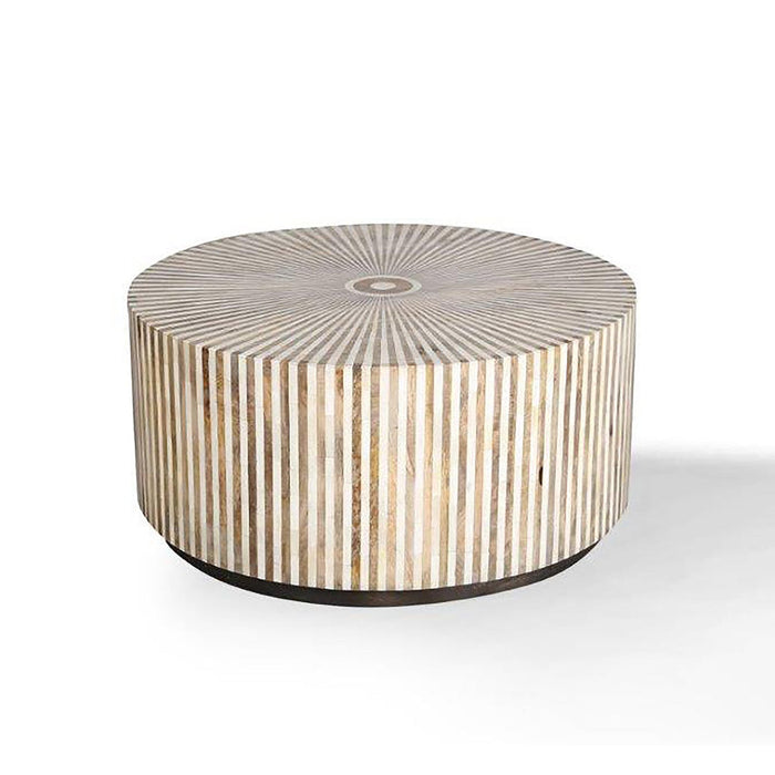 Parker House - Crossings Round Cocktail Table in Amber - DOW#11