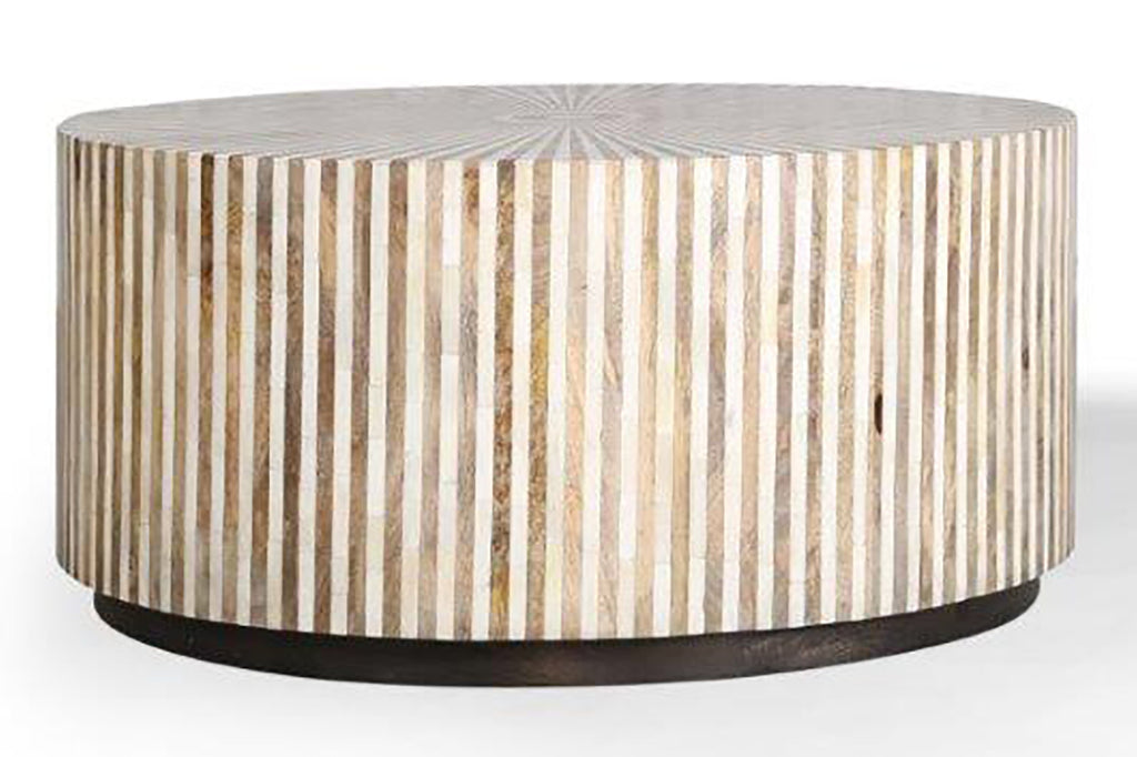 Parker House - Crossings Round Cocktail Table in Amber - DOW#11