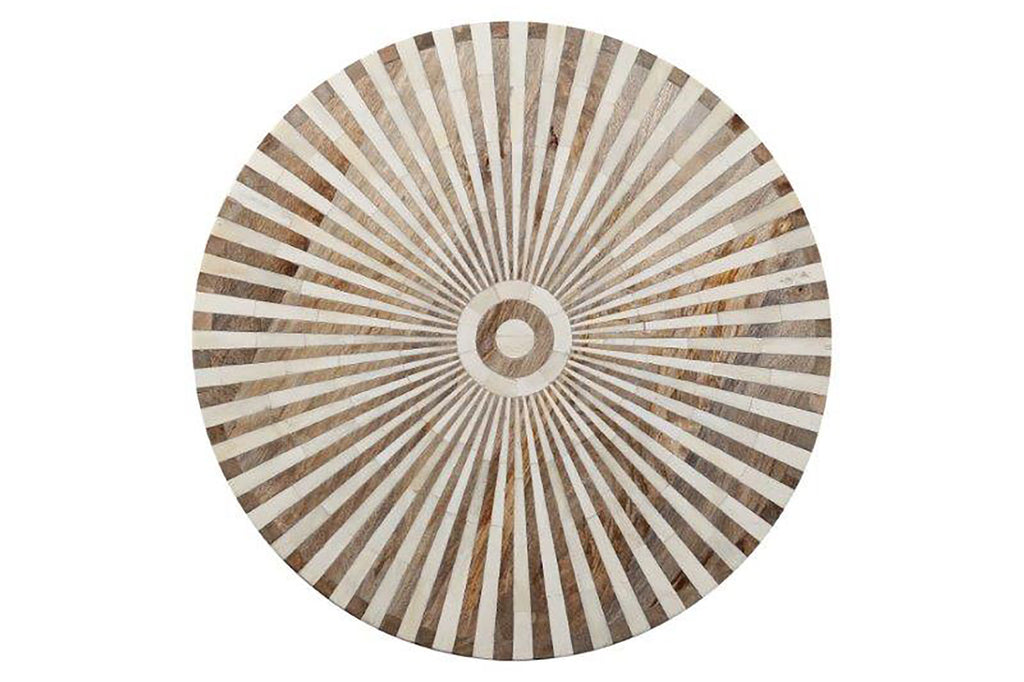 Parker House - Crossings Round End Table in Amber - DOW#12