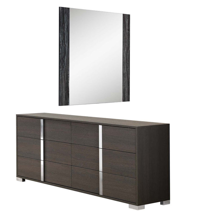 matte grey dresser RAIDEN Dresser, Gray