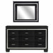 Homelegance - Allura 6 Piece Full Bedroom Set with LED Lighting in Black - 1916FBK-1-6SET - GreatFurnitureDeal