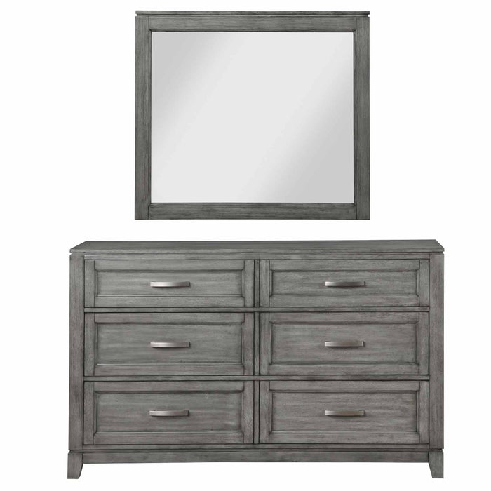 Homelegance - Garretson Dresser in Gray - 1450-5 - GreatFurnitureDeal