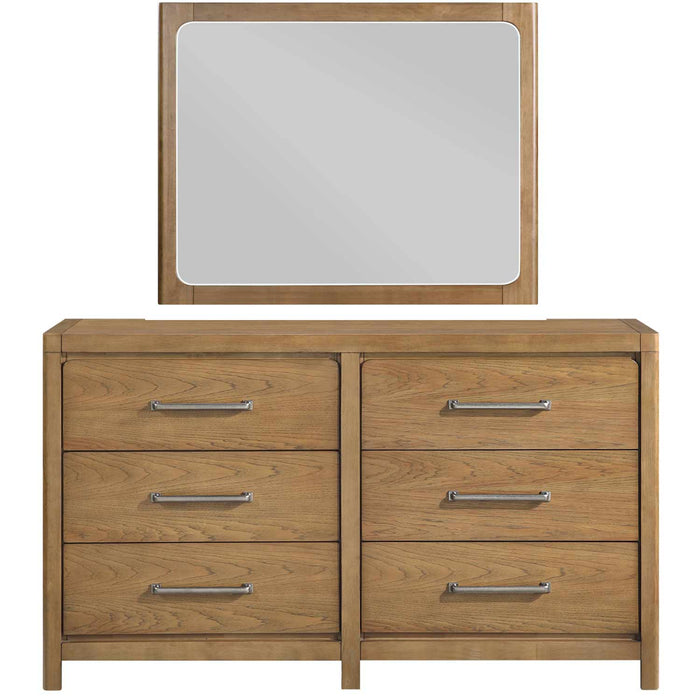 Homelegance - Charlotte 4 Piece King Bedroom Set in Light Brown - 2336K-1EK*4