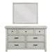 Bramble - Cholet Bed King in Architectural White - 27680HRW----LDT - GreatFurnitureDeal