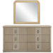 Homelegance - Ribbon Dresser in Light Brown - 2500-5 - GreatFurnitureDeal