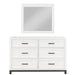 Homelegance - Garretson 4 Piece Twin Bedroom Set in White - 1450WHT-1*4 - GreatFurnitureDeal