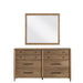 Homelegance - Sonoma 8 Drawer Dresser and Mirror Set - 2386-5-6 - GreatFurnitureDeal