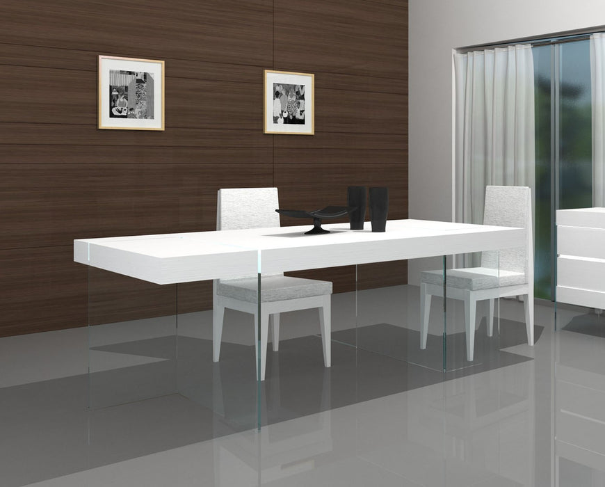 J&M Furniture - Cloud Modern Dining Table in High Gloss - 176971-T-HG