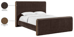 Meridian Furniture - Dalton Brown Fabric Upholstered King Bed - DaltonBrown-K - GreatFurnitureDeal