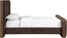 Meridian Furniture - Dalton Brown Fabric Upholstered King Bed - DaltonBrown-K - GreatFurnitureDeal
