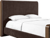 Meridian Furniture - Dalton Brown Fabric Upholstered King Bed - DaltonBrown-K - GreatFurnitureDeal