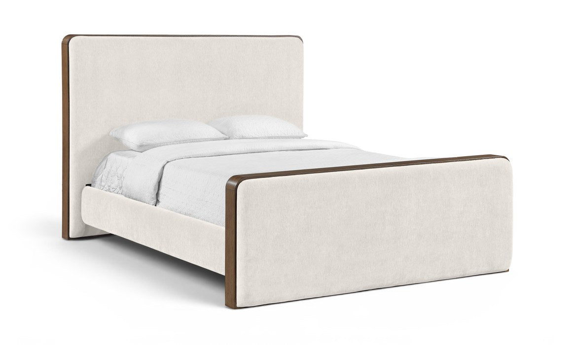 Meridian Furniture - Dalton Cream Fabric Upholstered King Bed - DaltonCream-K - GreatFurnitureDeal