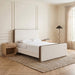 Meridian Furniture - Dalton Cream Fabric Upholstered King Bed - DaltonCream-K - GreatFurnitureDeal