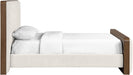 Meridian Furniture - Dalton Cream Fabric Upholstered King Bed - DaltonCream-K - GreatFurnitureDeal