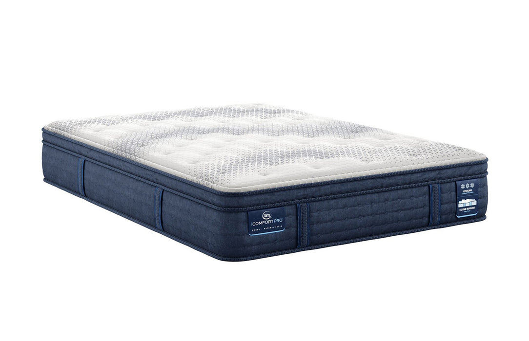 Serta Mattress - iComfortPRO Quilted Dartmouth Plush Pillow Top King Mattress - DARTMOUTH-KING - GreatFurnitureDeal